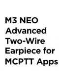 M3 NEO Advanced Two-Wire Earpiece for FirstNet MCPTT Apps